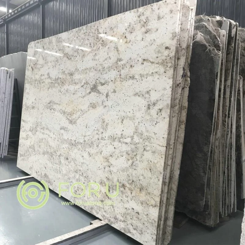 Sri Lanka Granite 4 Andromeda White Granite slab- FOR U STONE
