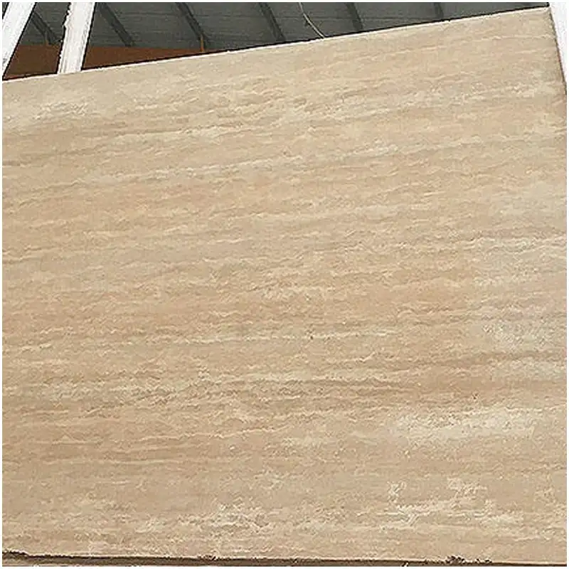 Beige Travertine 1 Beige Travertine Raw Stone Slab Natural Horizontal Vein Travertine For Wall Floor Interior Decoration Wholesale
