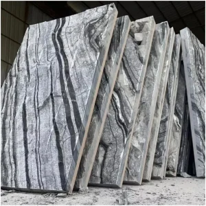 Silver Wave Marble Wall Tiles   