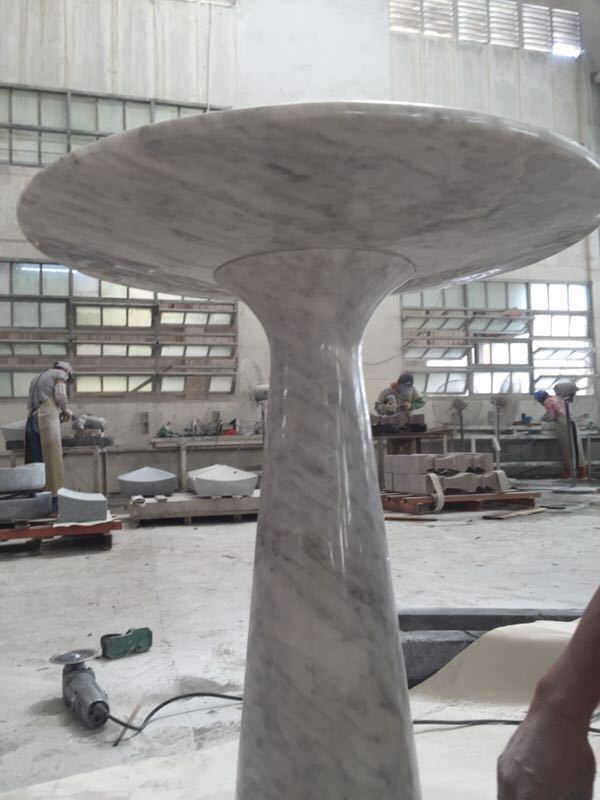bianco white carrara marble made in table 