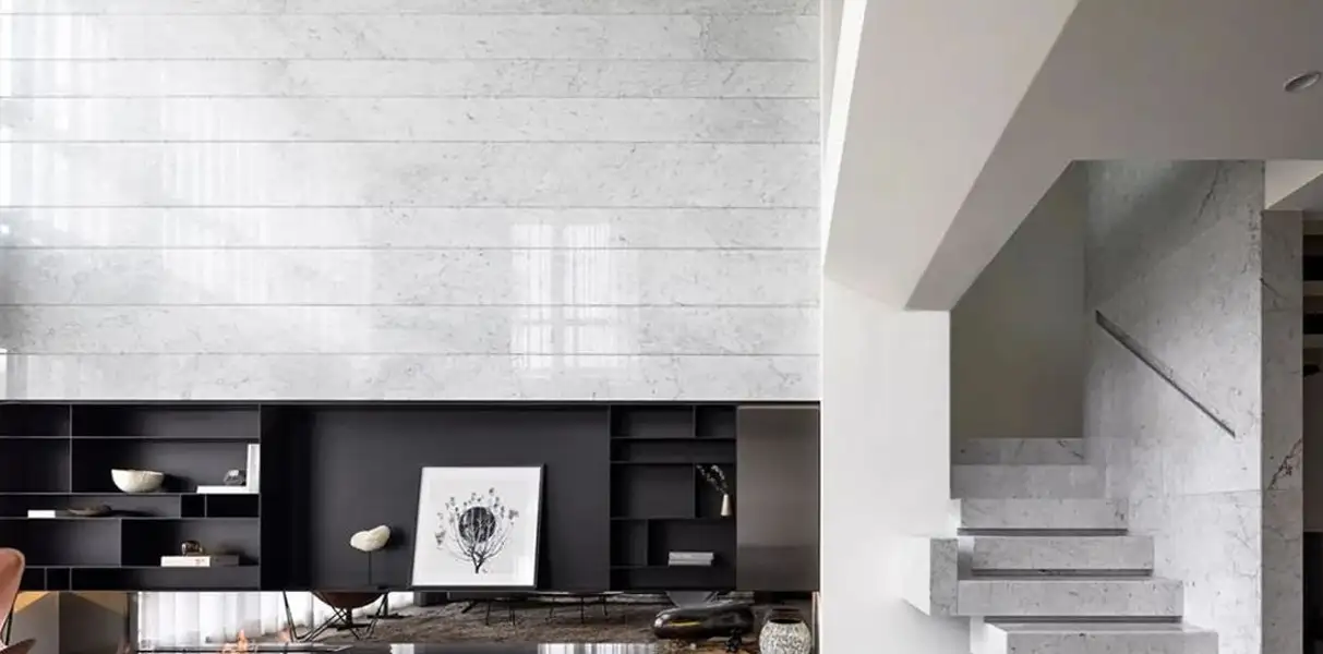 Carrara-Marble-Slabs-for-a-Modern-Penthouse-Project