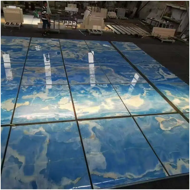 Mavi-Onyx-Mermer-Fayans