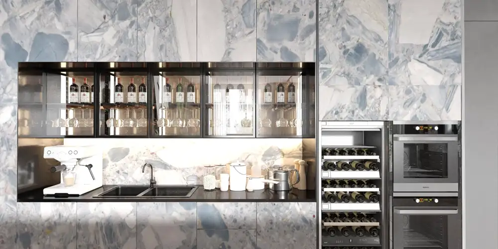 Why Cocada Blue Quartzite is the Absolute Pinnacle of 2026 Luxury Interior Design 5 Cocadablu-Quartzite-Luxury-USA-Kitchen-Wall-Projects