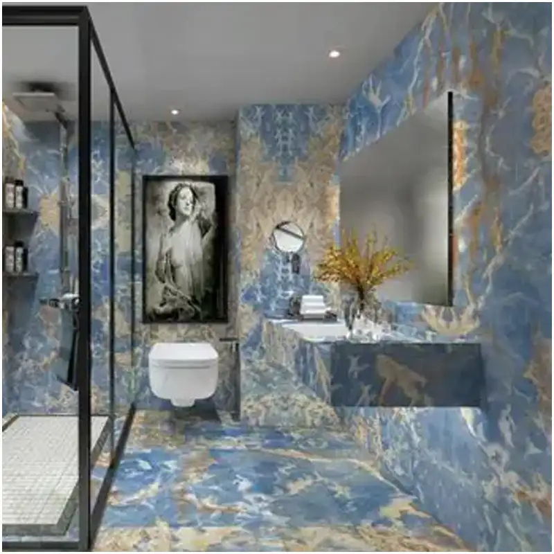 Luxury-Mansion-Bathroom-Designs-with-FOR-U-STONEs-Blue-Onyx-Marble
