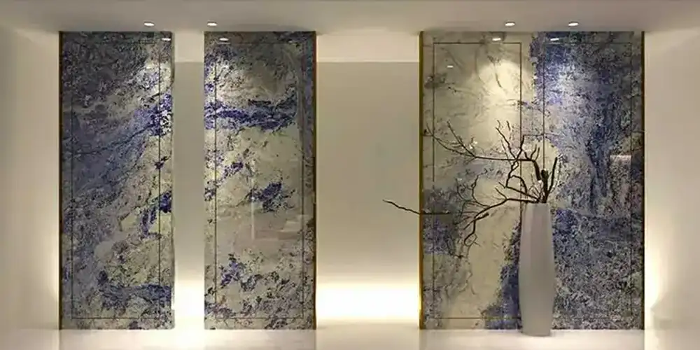 Bolivian-Blue-Marble-Luxury-Feature-Wall-Designs-in-Mansions