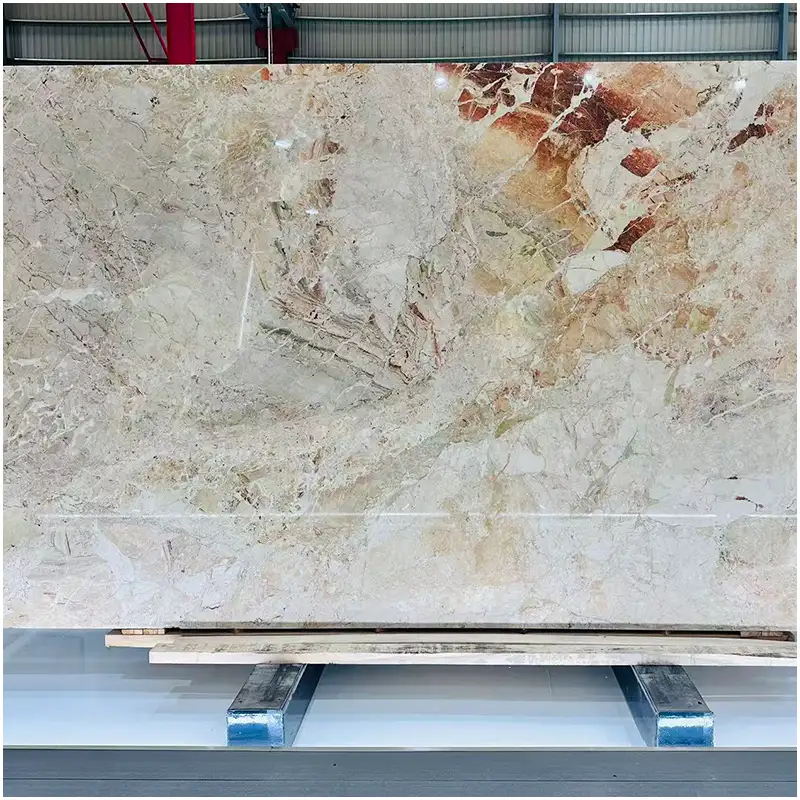 Mármore Breccia Aurora 4 Lajes de mármore Breccia-Aurora