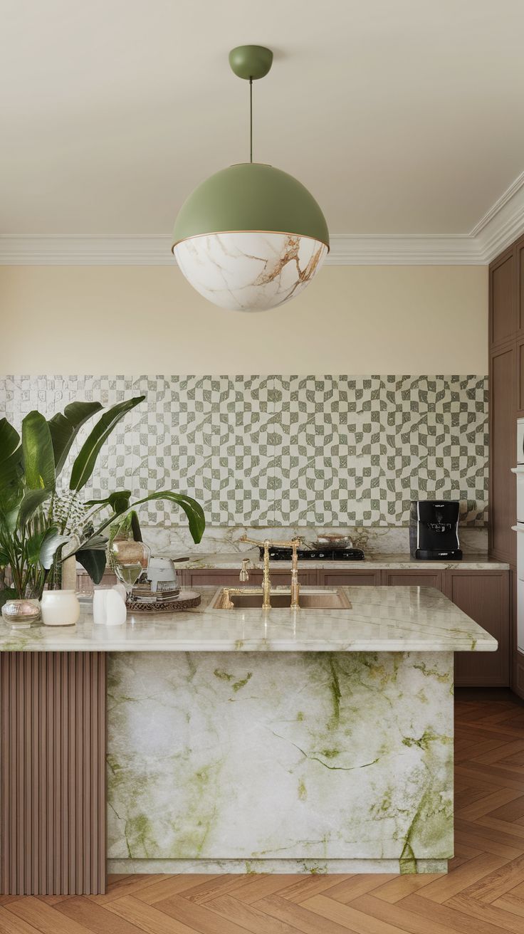 Green Marble for countertops
