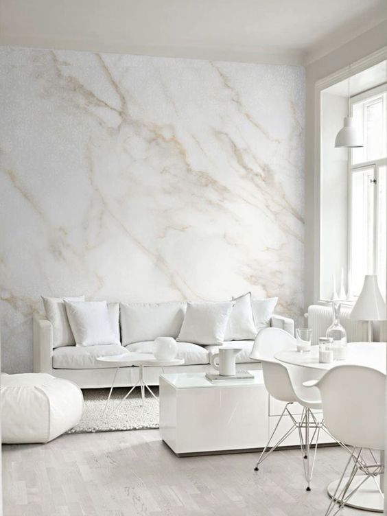 White Marble Walls