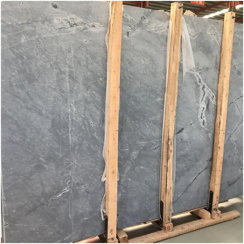 china marble factory-Xiamen For U Atlantic Grey Quartzite Polished Big Slabs Warehouse Display Photo china marble factory-Xiamen For U Atlantic Grey Quartzite Polished Big Slabs Natural Grey Quartzite Stone With White Veins For Countertop Wall Floor Decoration Wholesale Export