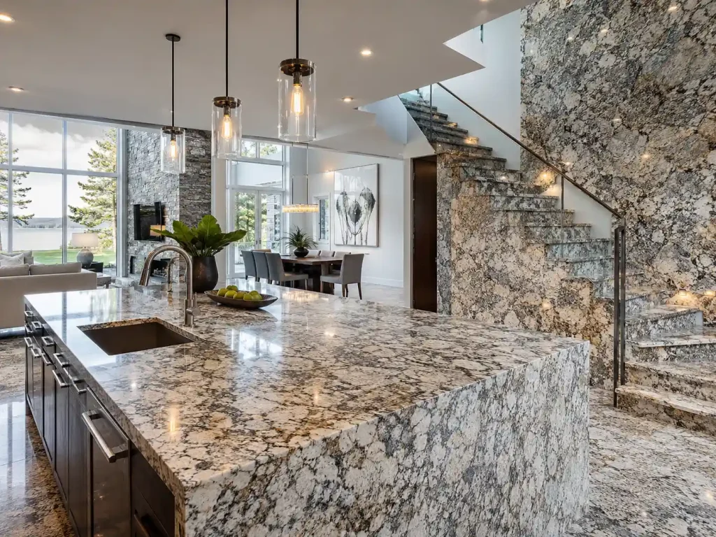 Granite in Modern Luxury Interiors: Strength, Beauty, and Lasting Performance 3 Granite for residential