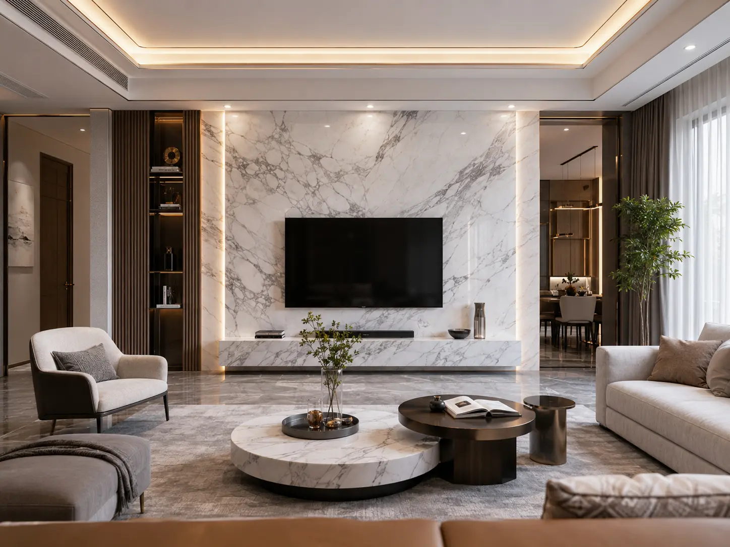 Marble Background Wall