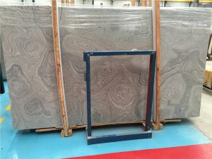 Blue Rose Wood Grain Marble Slabs