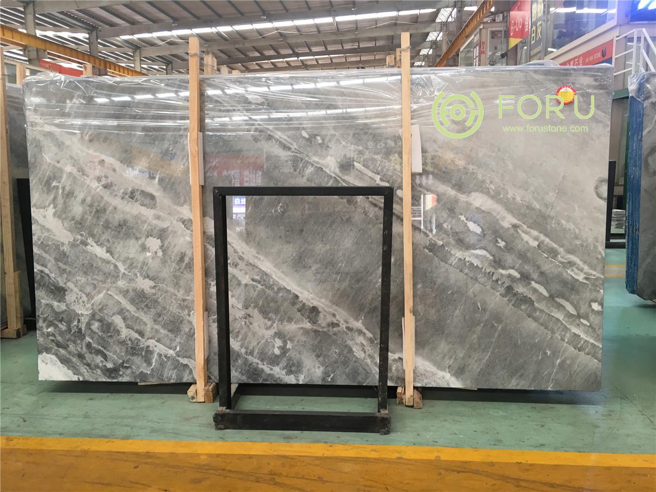China Yabo Gray Marble Van Gogh Grey Marble Slabs
