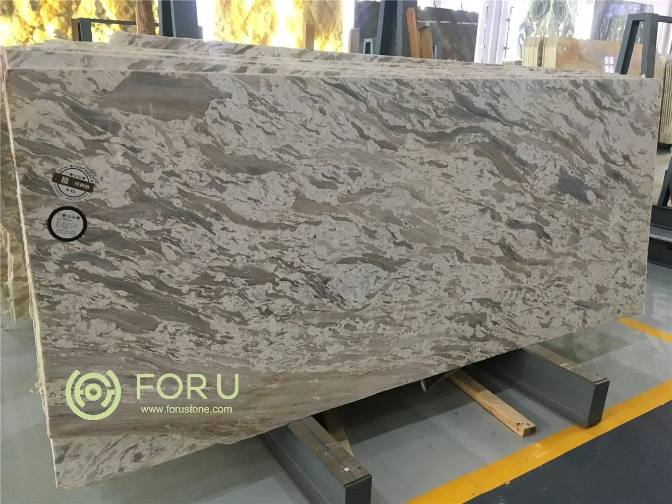 Cloudy fantasy White marble Slabs Supplier Cloudy fantasy White marble Slabs Supplier