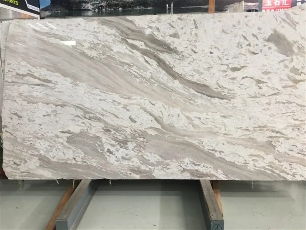 Cloudy fantasy White marble Slabs details Cloudy fantasy White marble Slabs details
