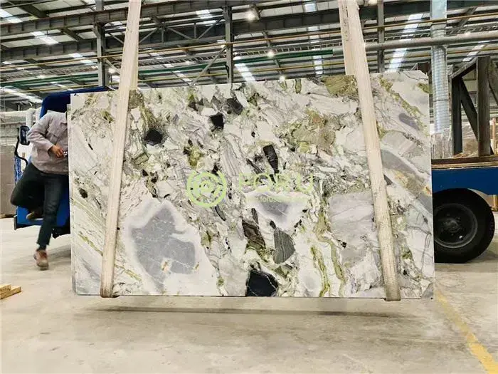 Cold Emerald Ice Jade Green Marble Slab Supplier Cold Emerald Ice Jade Green Marble Slab Supplier