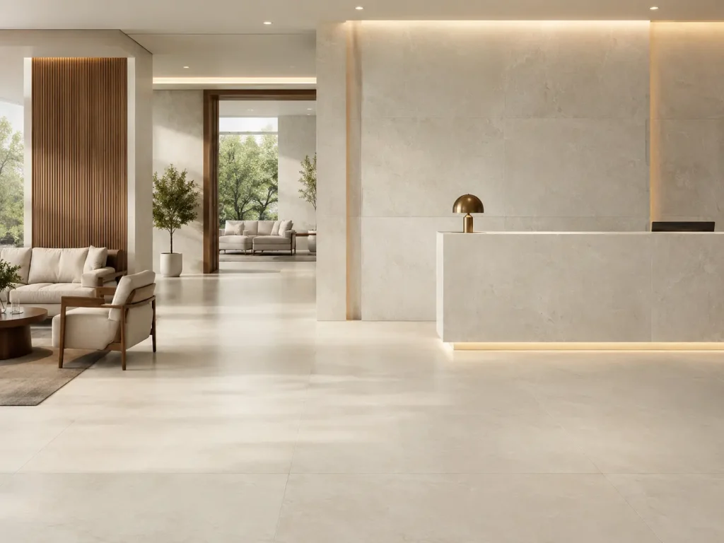 การจัดการผลิตภัณฑ์ 3 Crema Marfil Marble Application