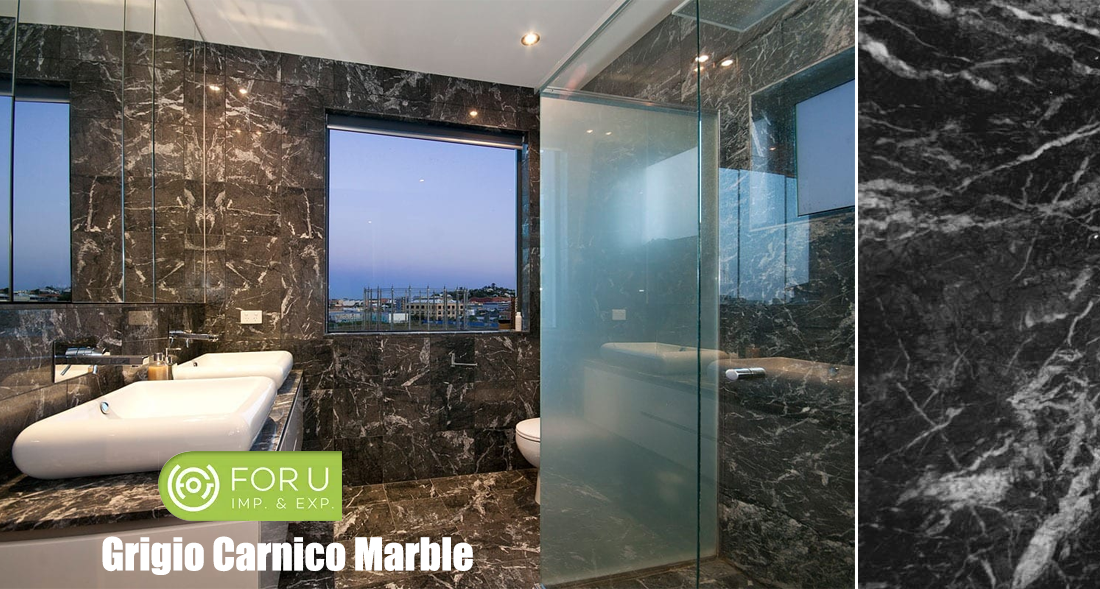 Grigio Carnico Marblе bathroom projects FOR U STONE Grigio Carnico Marblе bathroom projects FOR U STONE