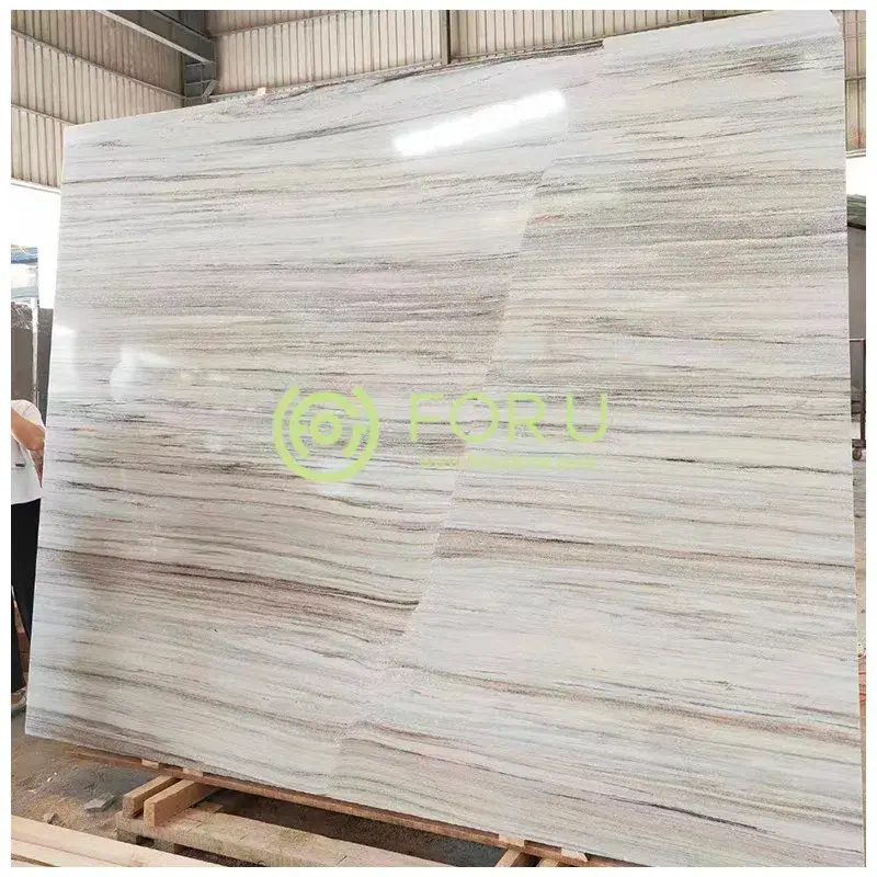 High Quality Crystal Wood Marble Slab High Quality Crystal Wood Marble Slab