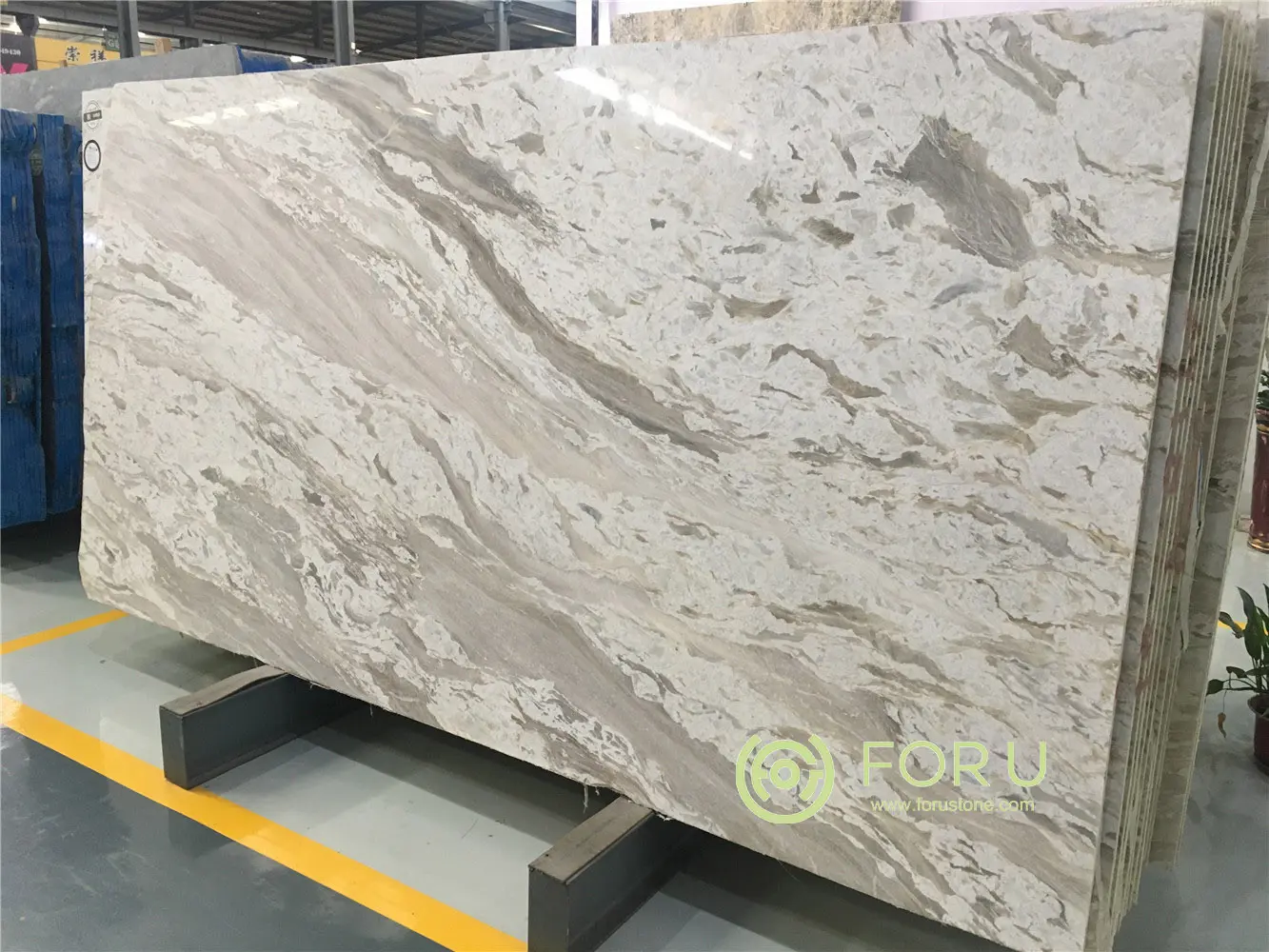 High-quality Cloudy fantasy White marble Slabs High-quality Cloudy fantasy White marble Slabs