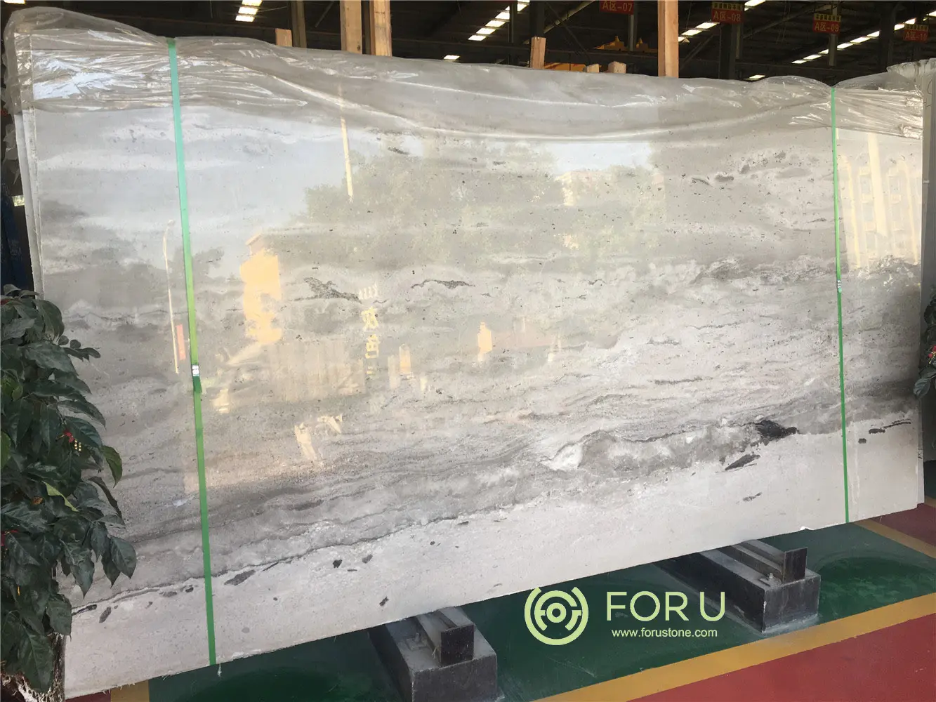 New Gray Marble Slabs