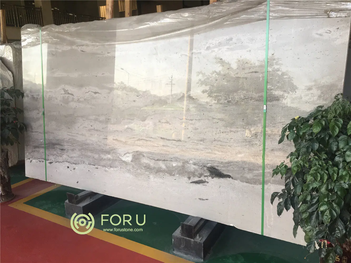 New Gray marble Big slabs