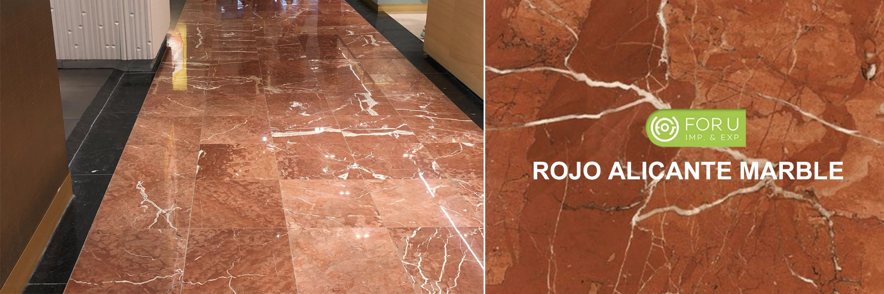 Rojo Alicante Marble Flooring projects FOR U STONE Rojo Alicante Marble Flooring projects FOR U STONE