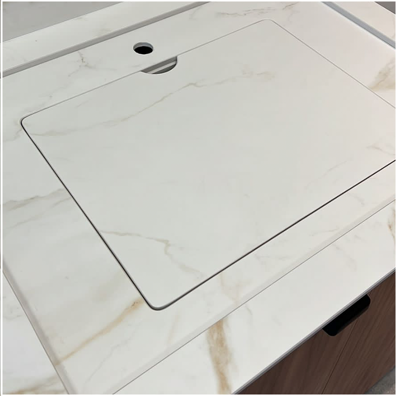 Calacatta Gold Sintered Stone Customized Kitchen Countertop
