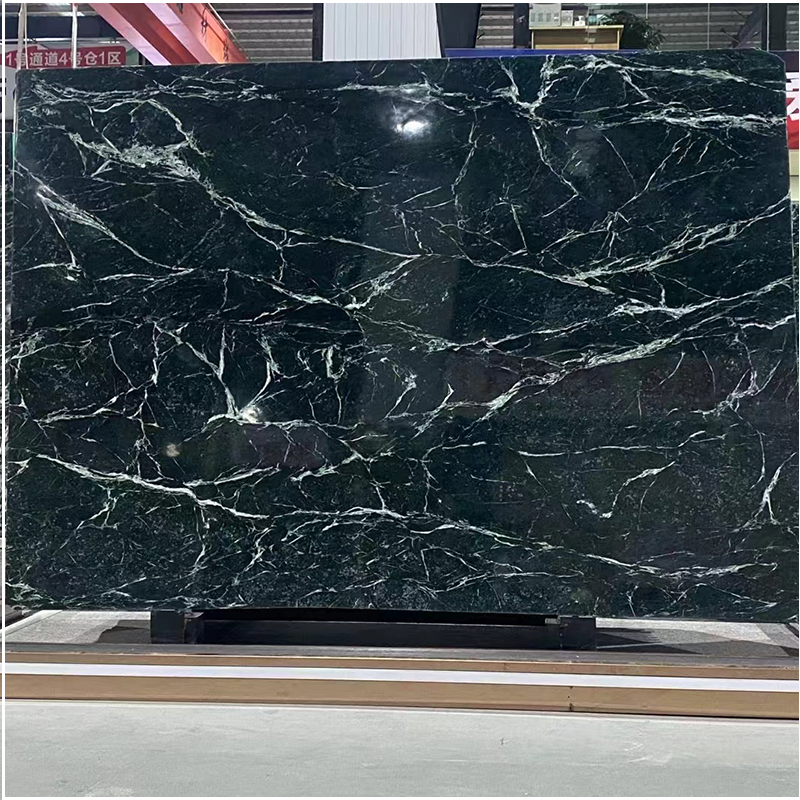 Chinese Dark Green Marble Slabs
