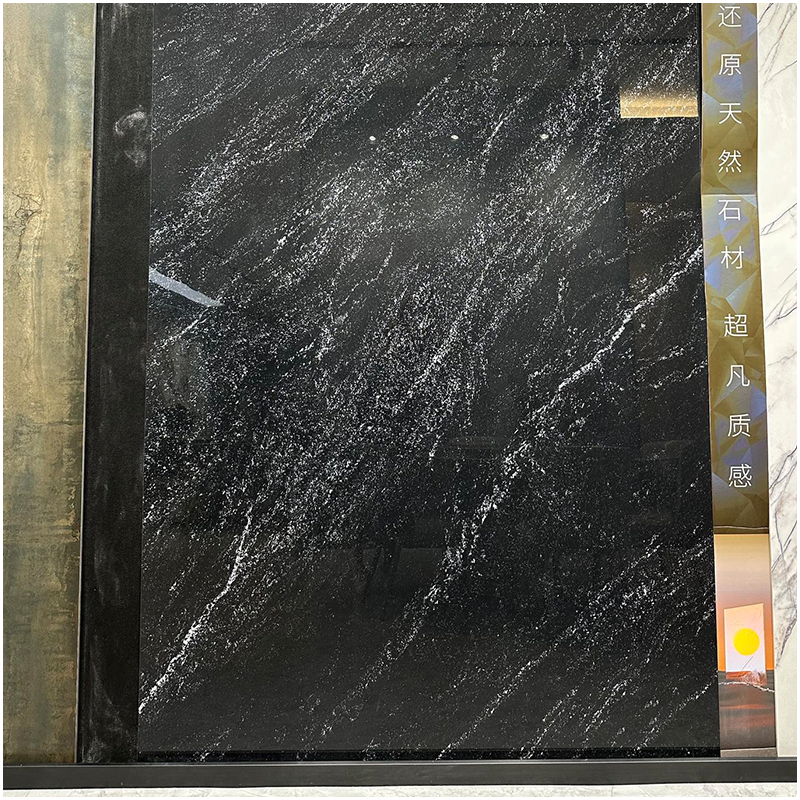 Black Mist Granite Effect Sintered Stone