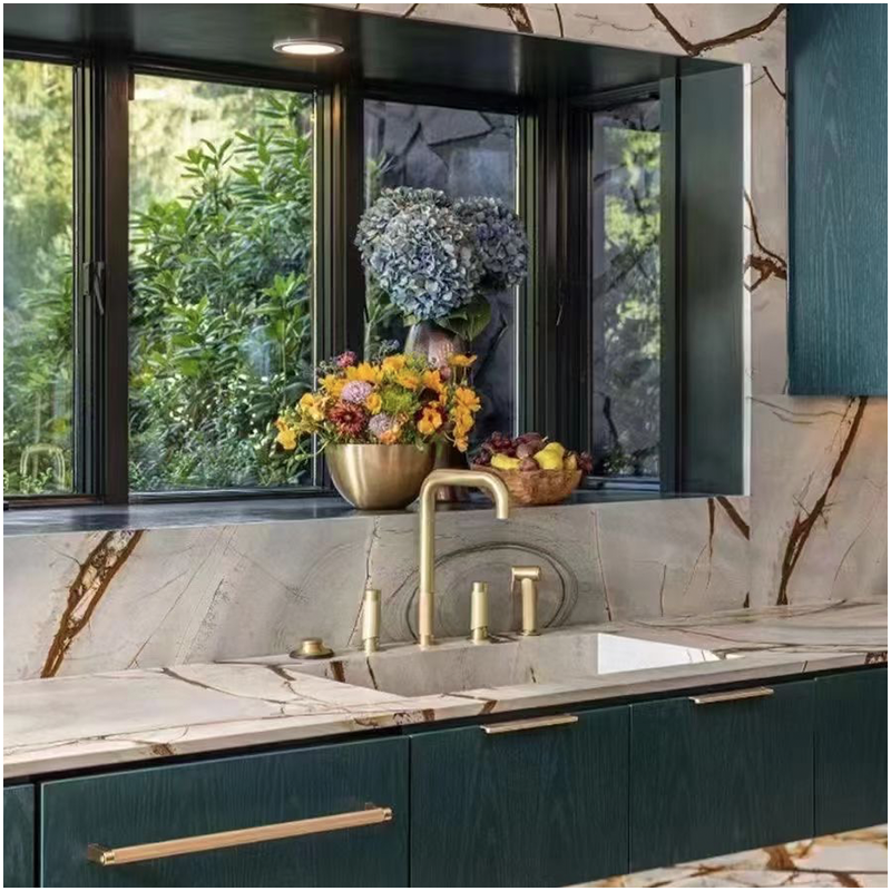 Blue Roma Quartzite Kitchen Countertops