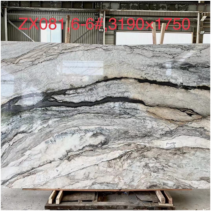 Calacatta Iron White Quartzite Slab