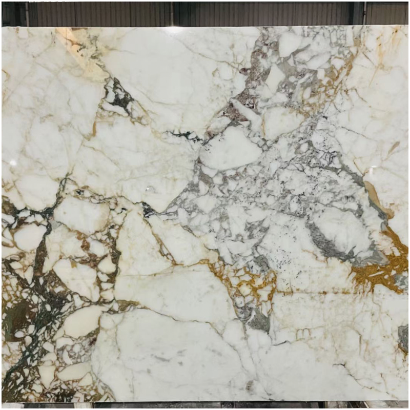 Viola Calacatta Marble Polished Slabs