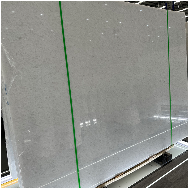 white crystal marble