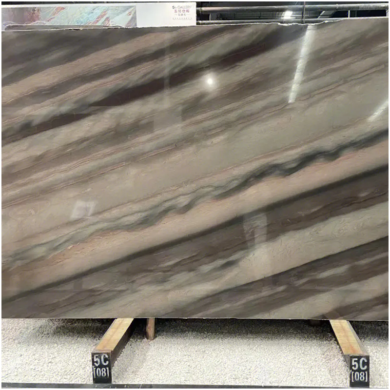 Elegant Brown Quartzite Slab