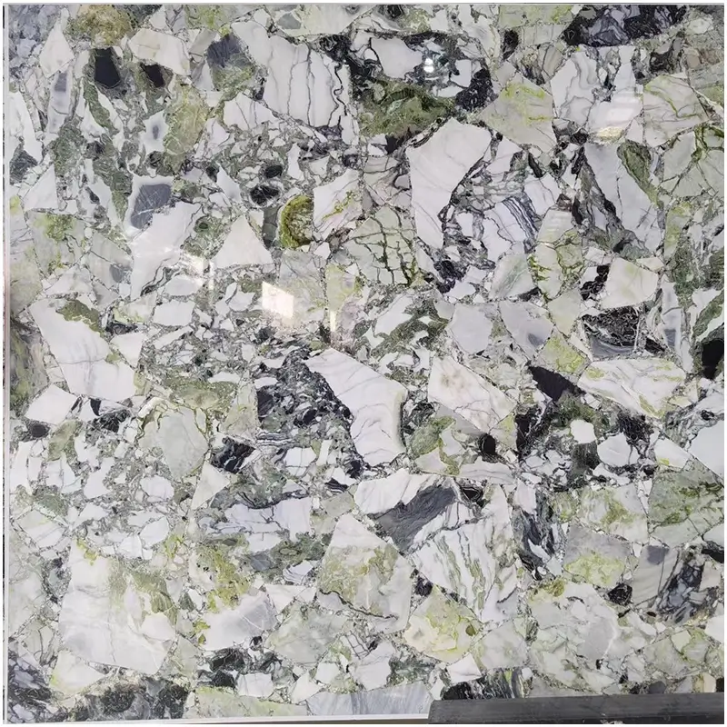 Ice Connect Marble Green Stone