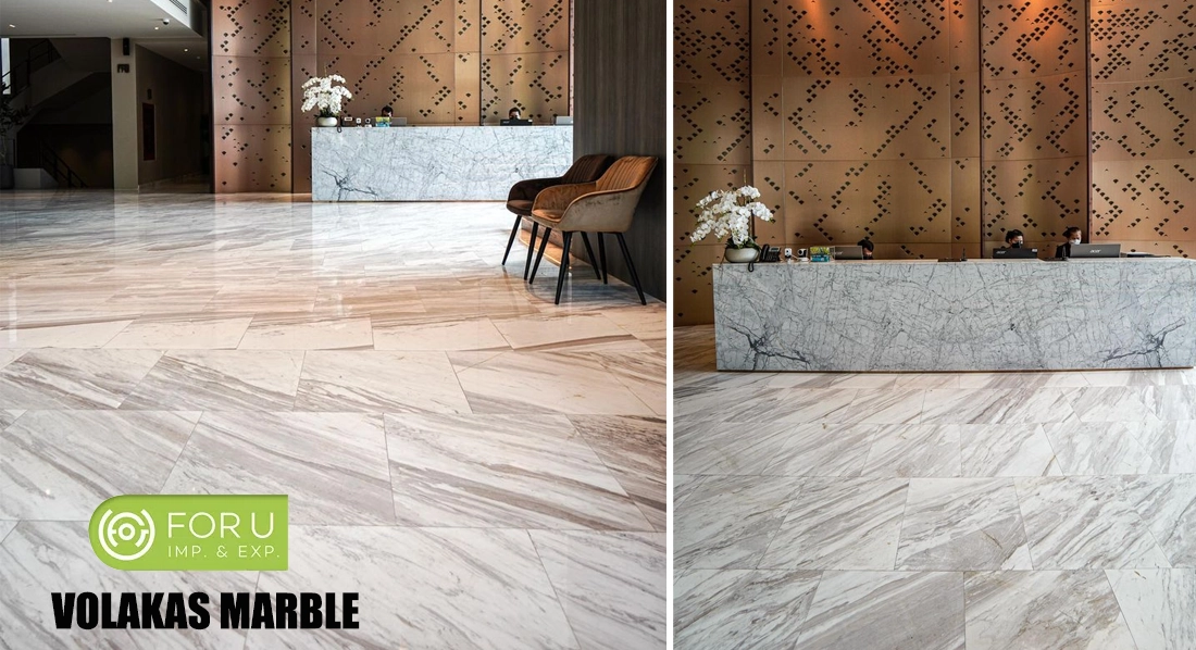 Volakas Marble Hotel Lobby Projects FOR U STONE