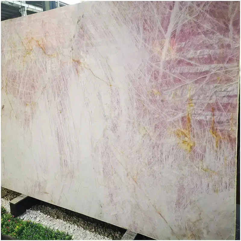 cristallo pink quartzite