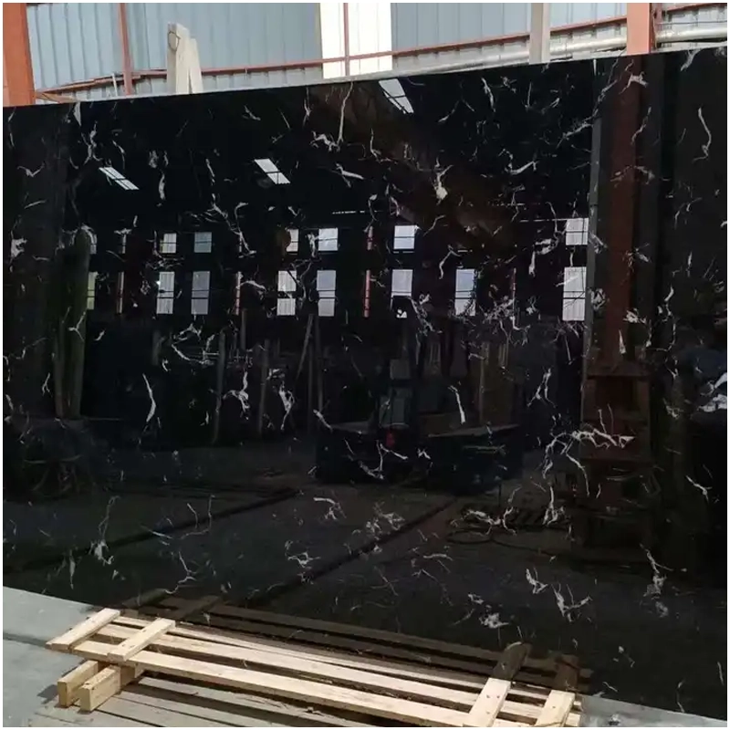 Black Ice Dapple Marble