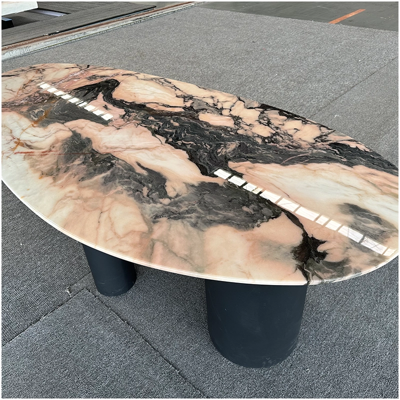 Pink Marble Table