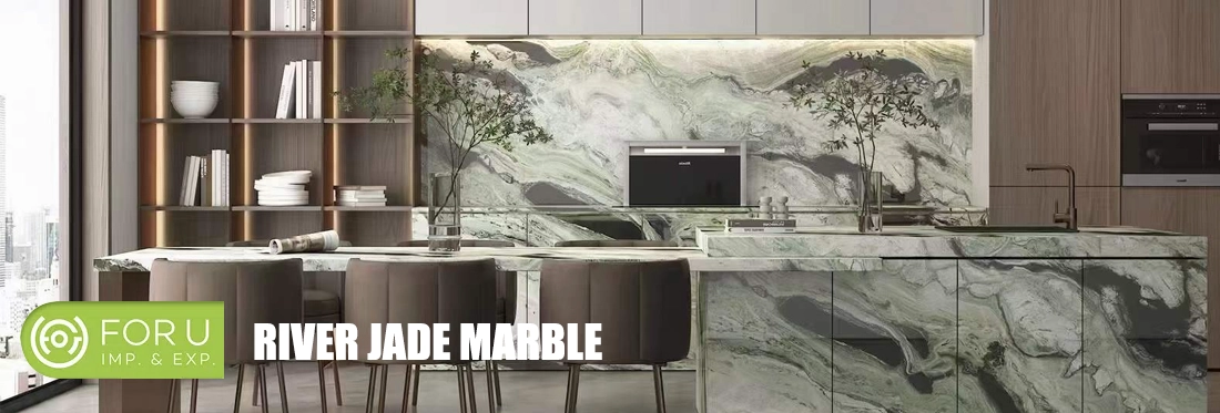 River Jade Marble Kitchen Countertops FOR U STONE River Jade Marble Kitchen Countertops