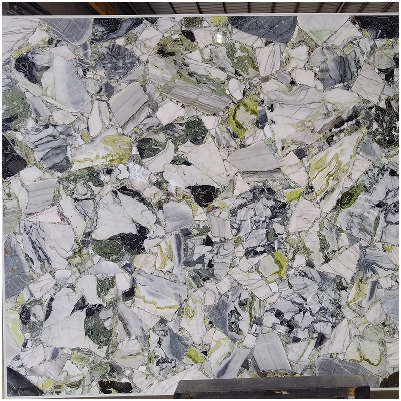 Verde Primavera Marble Slab