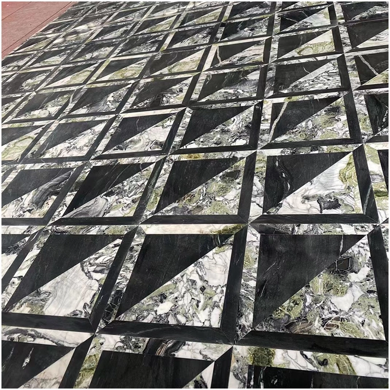 Waterjet Marble Flooring Tile