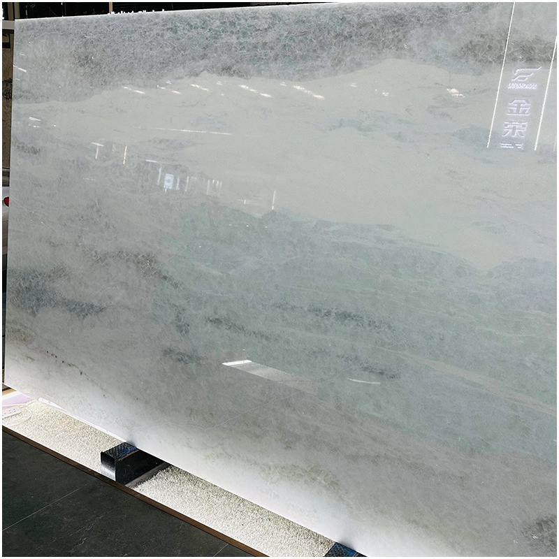 Calcite Azul Quartzite Slab