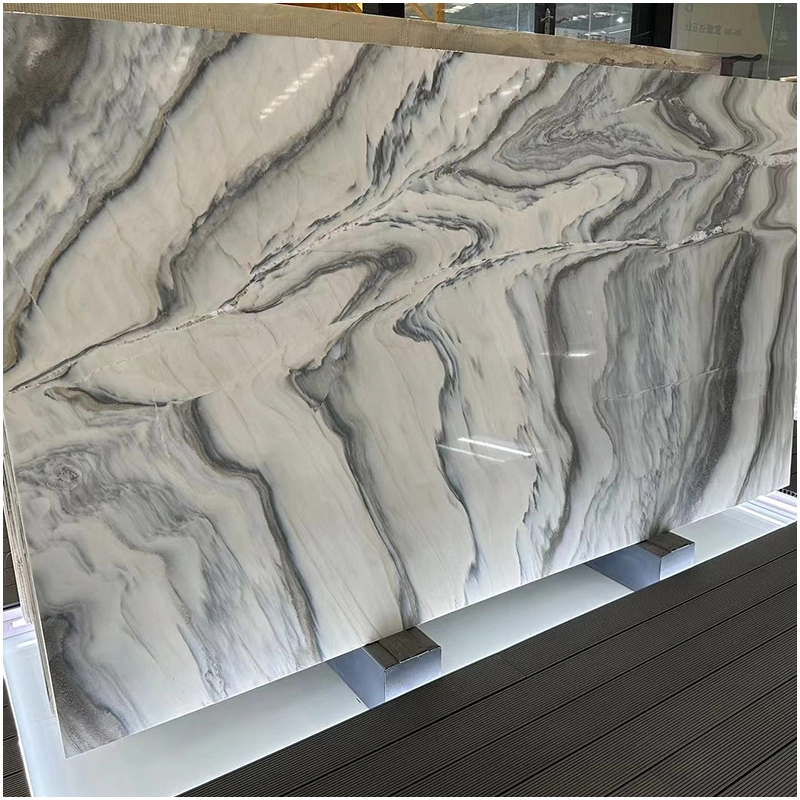 Cipollino Toscano White Marble Slabs