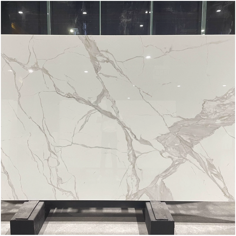 Nano Calacatta White Marble Slabs