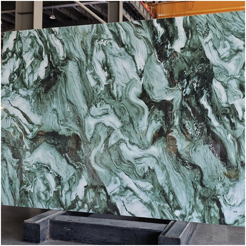 Verde Lapponia Crystallized Marble Slab