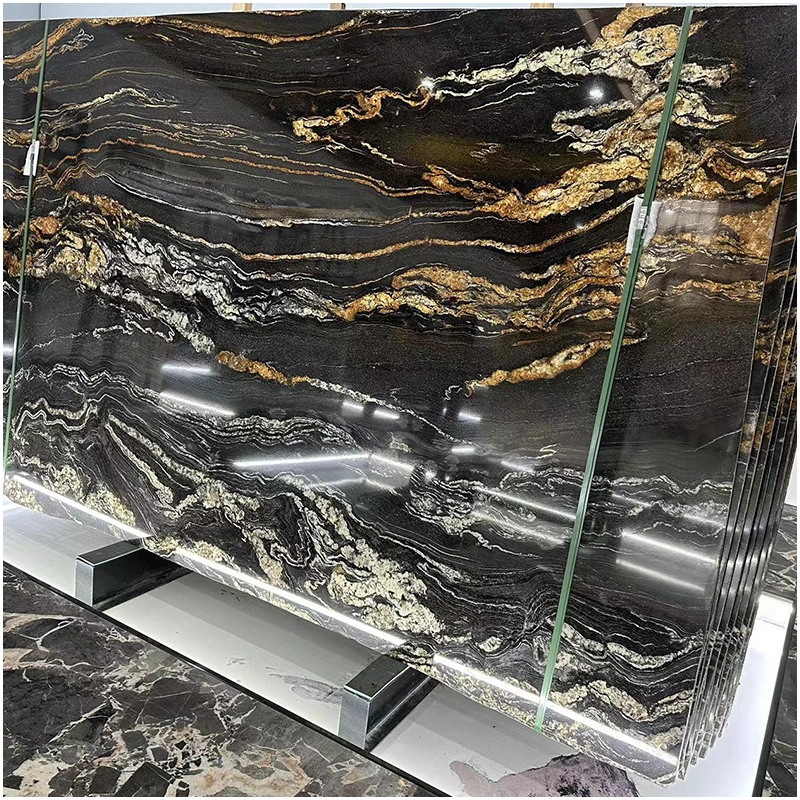 Black Fusion Exotic Granite Slabs