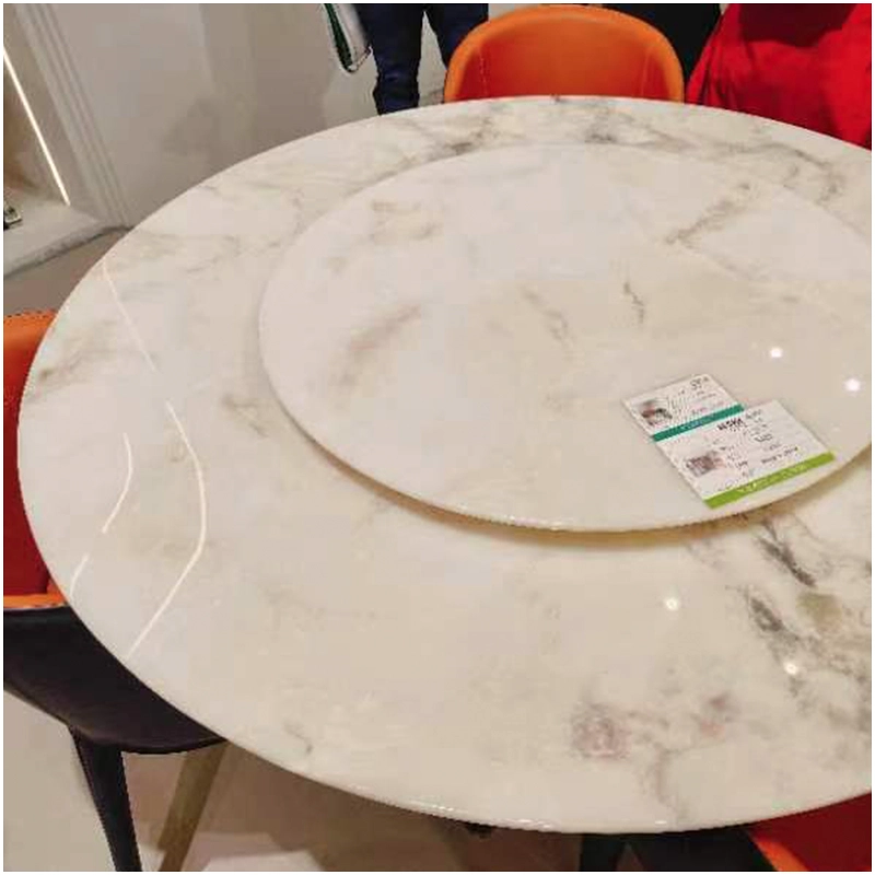 Dover White Quartzite Round Tables
