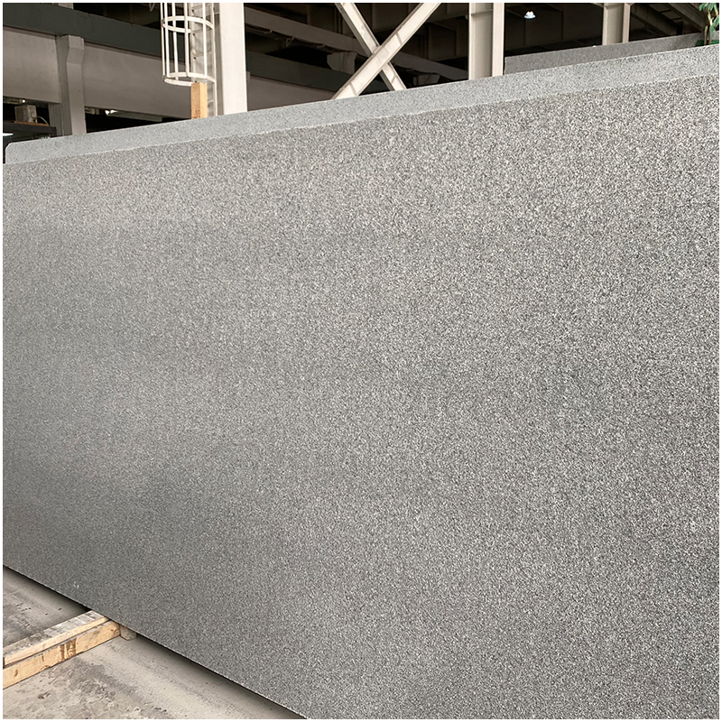 Flamed Grey Granite Slabs